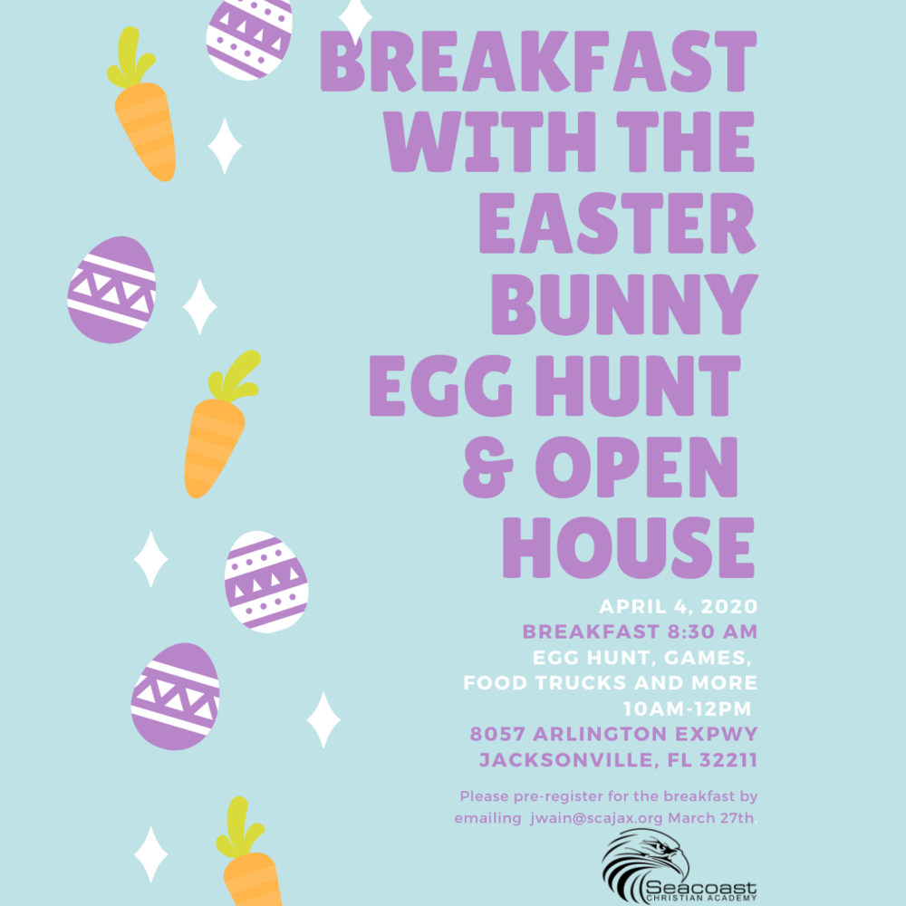 Breakfast with the Easter Bunny and Easter Egg Hunt!